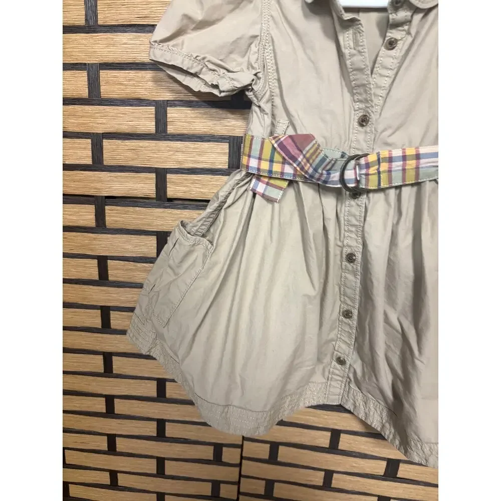 Ralph Lauren Khaki Belted Dress Size 18 Months